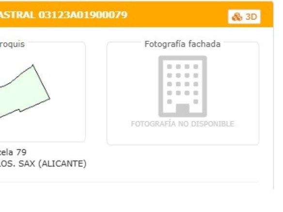 52,543 m² Land in Sax - Caza De Casa