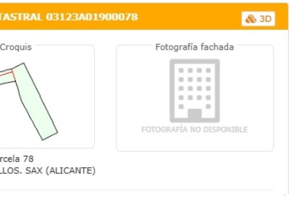 52,543 m² Land in Sax - Caza De Casa