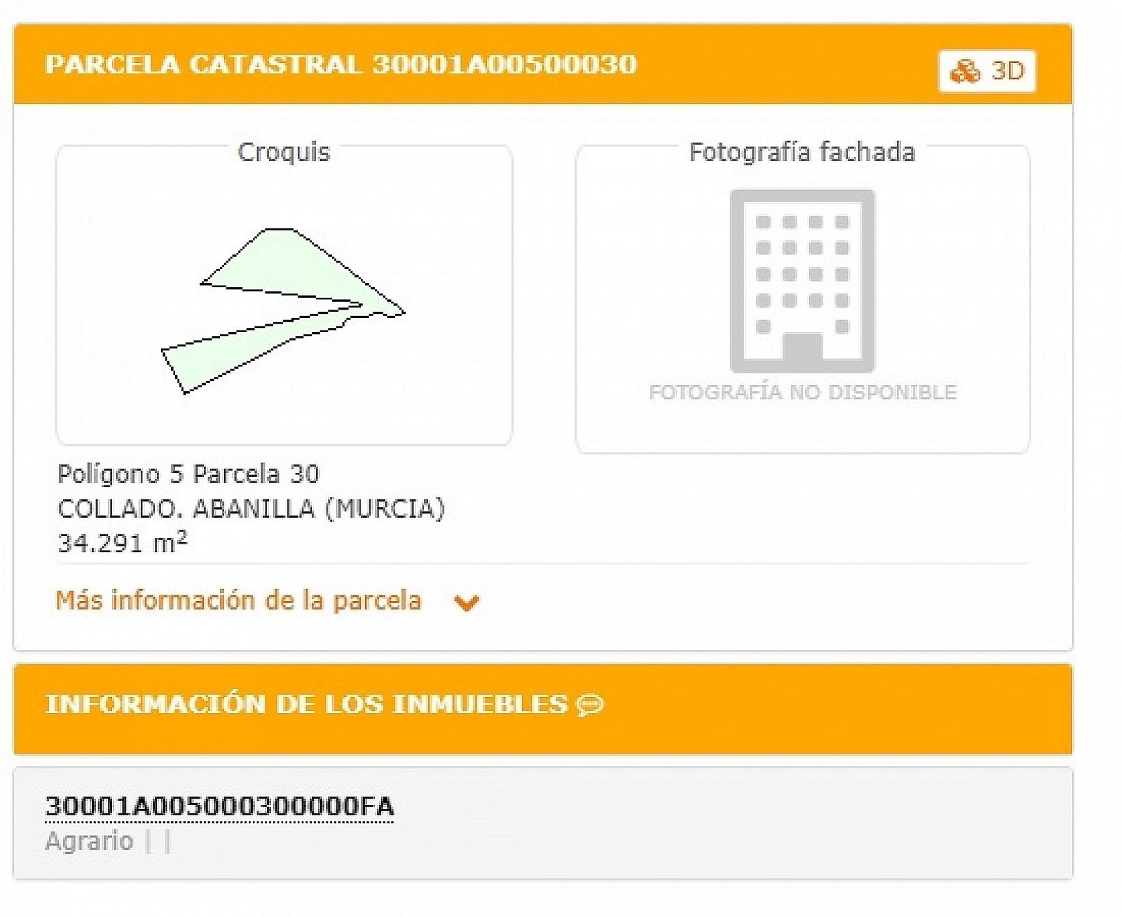 34,291 m² Land in Abanilla - Caza De Casa