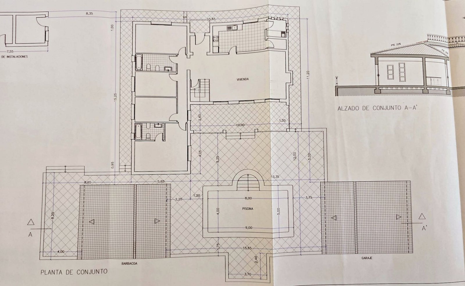 6 Bedroom 5 Bathroom Detached Villa in Salinas - Caza De Casa